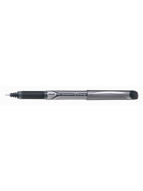 PILOT Rollertoll, 0,3 mm, tűhegyű, kupakos, PILOT "Hi-Tecpoint V5 Grip", fekete