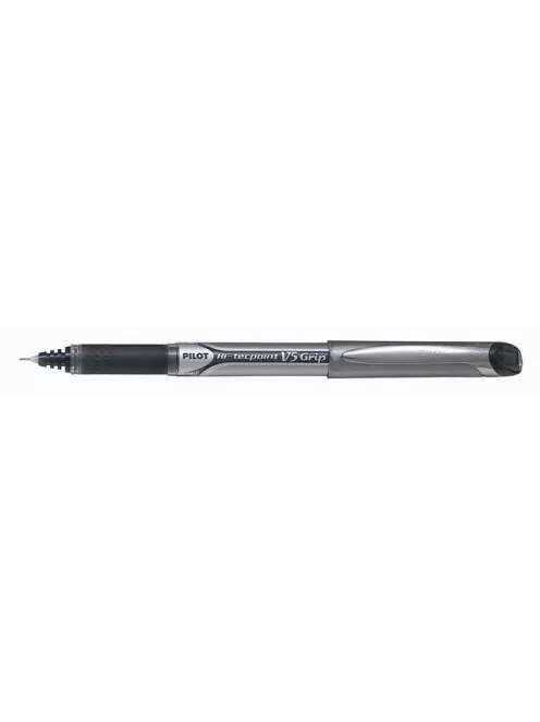 PILOT Rollertoll, 0,3 mm, tűhegyű, kupakos, PILOT "Hi-Tecpoint V5 Grip", fekete