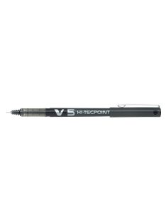   PILOT Rollertoll, 0,3 mm, tűhegyű, kupakos, PILOT "Hi-Tecpoint V5", fekete
