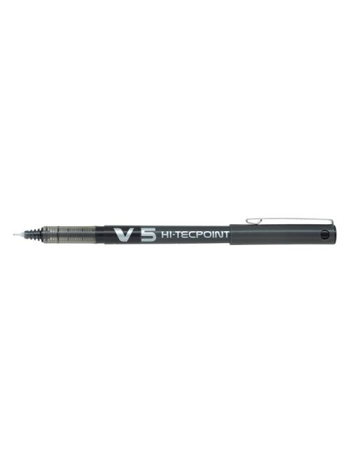 PILOT Rollertoll, 0,3 mm, tűhegyű, kupakos, PILOT "Hi-Tecpoint V5", fekete