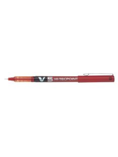   PILOT Rollertoll, 0,3 mm, tűhegyű, kupakos, PILOT "Hi-Tecpoint V5", piros