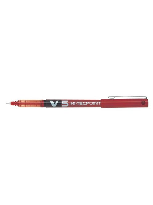 PILOT Rollertoll, 0,3 mm, tűhegyű, kupakos, PILOT "Hi-Tecpoint V5", piros