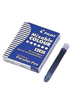   PILOT Töltőtoll patron, PILOT "Parallel Pen", kék
