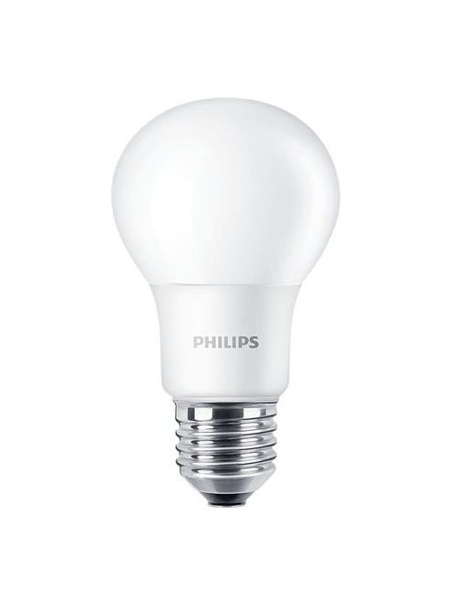 PHILIPS LED izzó, E27, gömb, A60, 5W, 470lm, 4000K, PHILIPS "CorePro"