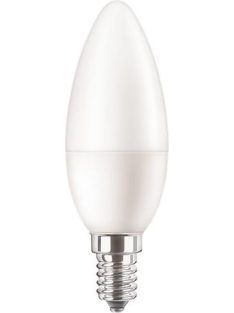   PHILIPS LED izzó, E14, gyertya, B35, 5W, 470lm, 4000K, PHILIPS "CorePro"