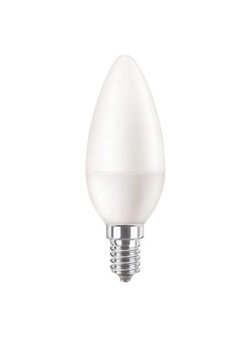 PHILIPS LED izzó, E14, gyertya, B38, 7W, 806lm, 2700K, PHILIPS "CorePro"