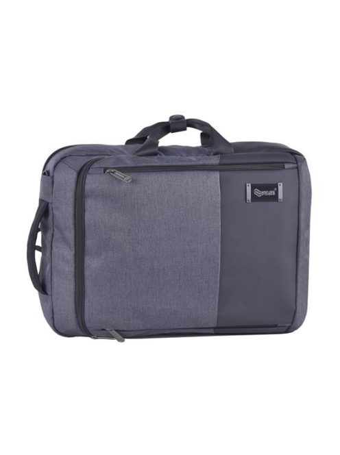 PULSE Notebook táska, 2in1, hátizsákká alakítható, PULSE "Neptun gray"