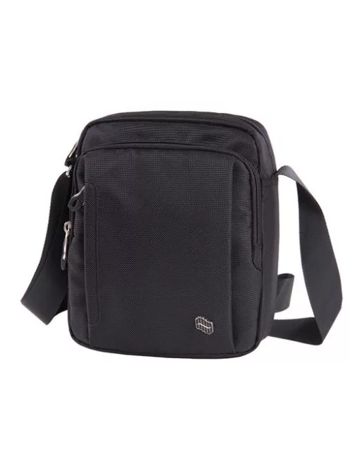 PULSE Oldaltáska, tablet tartóval, PULSE "Moon", fekete