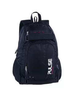   PULSE Hátizsák, notebook tartóval, PULSE "Scate", fekete