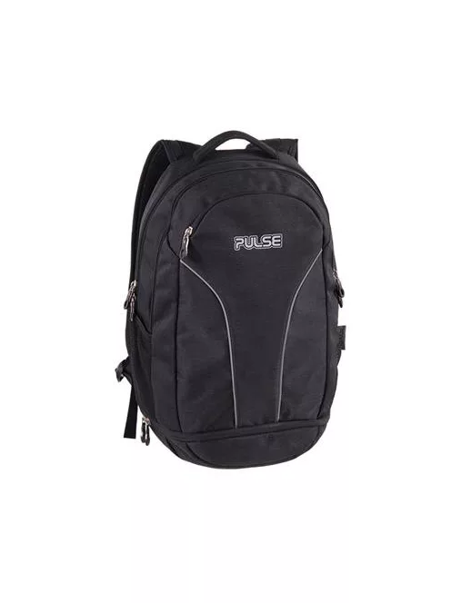 PULSE Hátizsák notebook tartóval, PULSE "Olymp", fekete