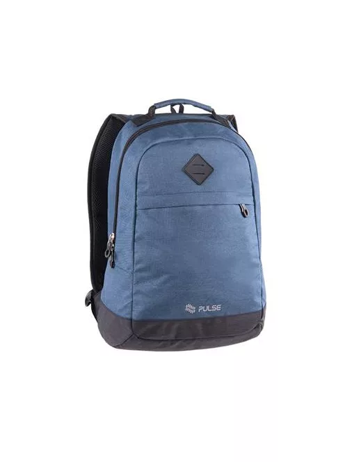PULSE Hátizsák, notebook tartóval, PULSE "Bicolor Yale", kék