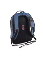 PULSE Hátizsák, notebook tartóval, PULSE "Bicolor Yale", kék