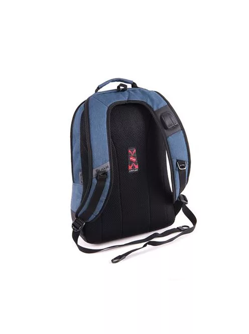 PULSE Hátizsák, notebook tartóval, PULSE "Bicolor Yale", kék