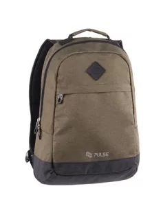   PULSE Hátizsák, notebook tartóval, PULSE "Bicolor Olive", zöld