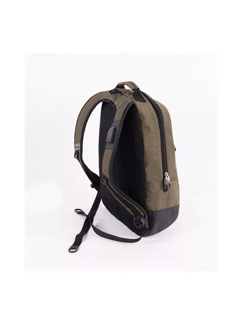 PULSE Hátizsák, notebook tartóval, PULSE "Bicolor Olive", zöld