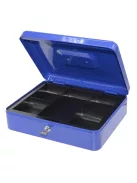 Pénzkazetta fém 300x90x240mm nagy Bluering® kék