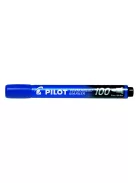PILOT Alkoholos marker, 1 mm, kúpos, PILOT "Permanent Marker 100", kék