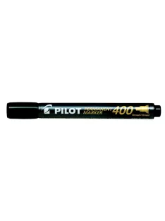   PILOT Alkoholos marker, 1,5-4 mm, vágott, PILOT "Permanent Marker 400", fekete
