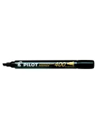 PILOT Alkoholos marker, 1,5-4 mm, vágott, PILOT "Permanent Marker 400", fekete