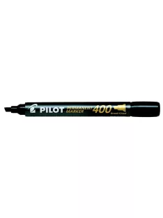   PILOT Alkoholos marker, 1,5-4 mm, vágott, PILOT "Permanent Marker 400", fekete
