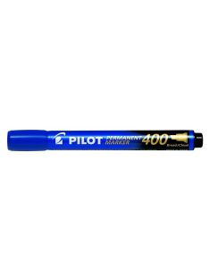   PILOT Alkoholos marker, 1,5-4 mm, vágott, PILOT "Permanent Marker 400", kék