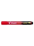 PILOT Alkoholos marker, 1,5-4 mm, vágott, PILOT "Permanent Marker 400", piros
