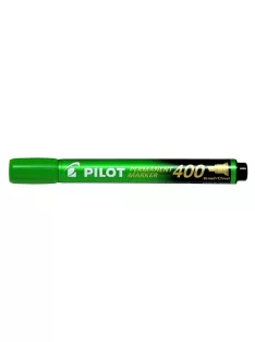   PILOT Alkoholos marker, 1,5-4 mm, vágott, PILOT "Permanent Marker 400", zöld