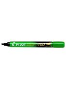 PILOT Alkoholos marker, 1,5-4 mm, vágott, PILOT "Permanent Marker 400", zöld