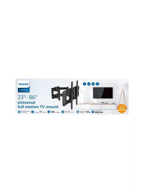 PHILIPS Fali konzol, forgatható, 22-86"-ig, PHILIPS