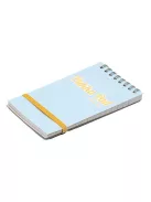 PUKKA PAD Jegyzetfüzet, spirálozott, A7, vonalas, 50 lap, PUKKA PAD "Pastel", vegyes színek