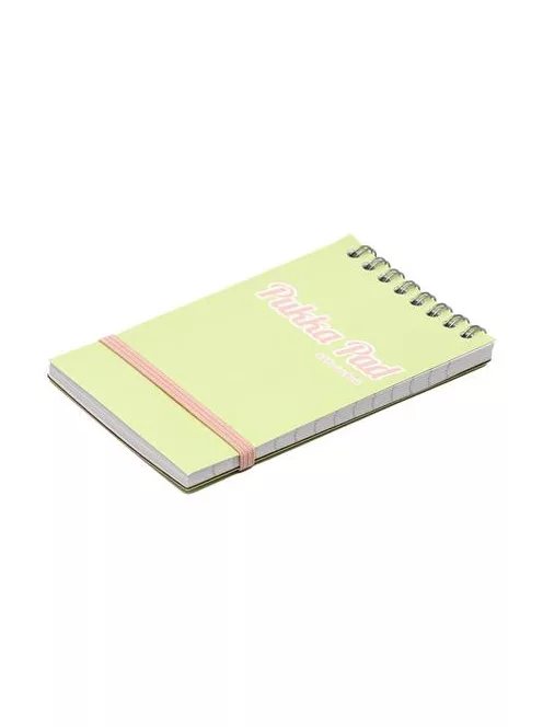 PUKKA PAD Jegyzetfüzet, spirálozott, A7, vonalas, 50 lap, PUKKA PAD "Pastel", vegyes színek