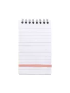 PUKKA PAD Jegyzetfüzet, spirálozott, A7, vonalas, 50 lap, PUKKA PAD "Pastel", vegyes színek