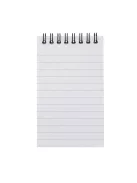 PUKKA PAD Jegyzetfüzet, A7, spirálozott, vonalas, 50 lap, PUKKA PAD "Metallic Pocket Book", vegyes színek