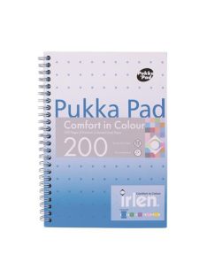   PUKKA PAD Spirálfüzet, A5, vonalas, 100 lap, PUKKA PAD "Irlen Jotta Turquise"