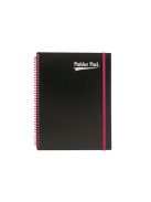 PUKKA PAD Spirálfüzet, A4+, vonalas, 100 lap, PUKKA PAD, "Neon notepad"