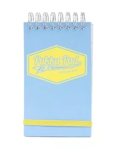   PUKKA PAD Jegyzetfüzet, spirálozott, A7, vonalas, 50 lap, PUKKA PAD "Pastel", vegyes színek
