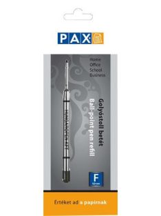 PAX Golyóstollbetét, 0,8 mm, PAX, fekete