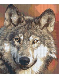   Pixel szett 6 normál alaplappal, színekkel, farkas (806089)