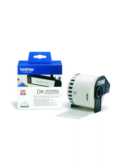 BROTHER Papírszalag, QL nyomtatóhoz, 62 mm x 30,48 m, BROTHER