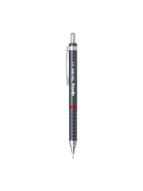 ROTRING Nyomósirón, 0,5 mm, ROTRING "Tikky Retro", szürke