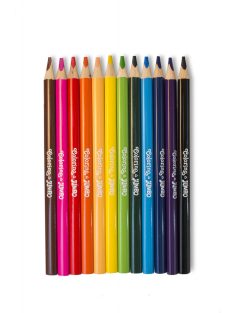 Háromszögletű színes ceruza készlet JUMBO, 12 szín
