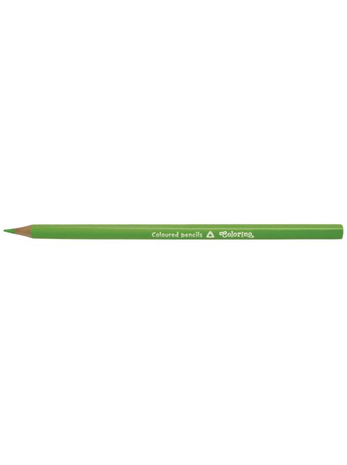 Színes ceruza háromszögletű, világoszöld - 12 db
