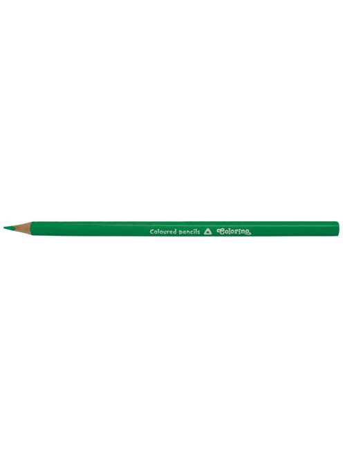 Színes ceruza háromszögletű, sötétzöld - 12 db