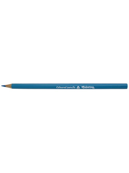 Színes ceruza háromszögletű, világoskék, világoskék - 12 db