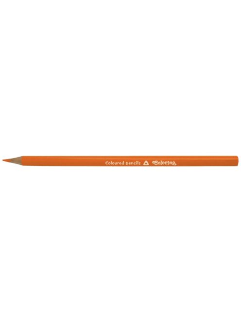 Színes ceruza háromszögletű, narancs, narancs - 12 db
