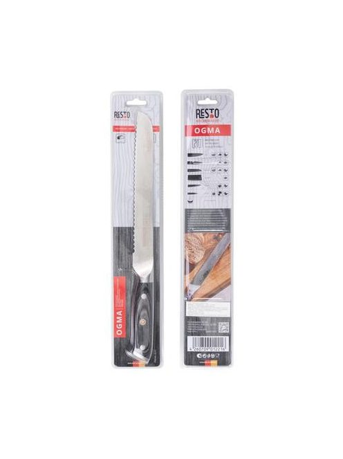 RESTO Kenyérvágó kés, 20 cm, RESTO "Ogma 95342"