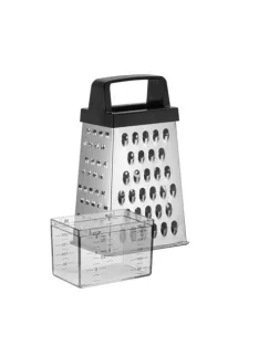   RESTO Konyhai reszelő, 4 oldalú, tárolóval, RESTO "Sham 95412"