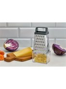 RESTO Konyhai reszelő, 4 oldalú, tárolóval, RESTO "Sham 95412"