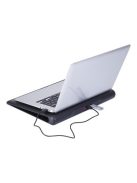 RIVACASE Notebook állvány, hűtőventilátorral, 17,3", RIVACASE "5557", fekete