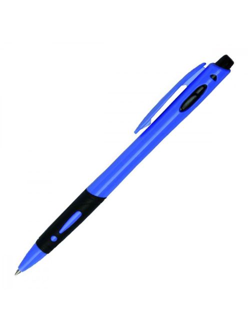 Golyóstoll S0119 kék, kék íráskép, displayben, kék tolltest